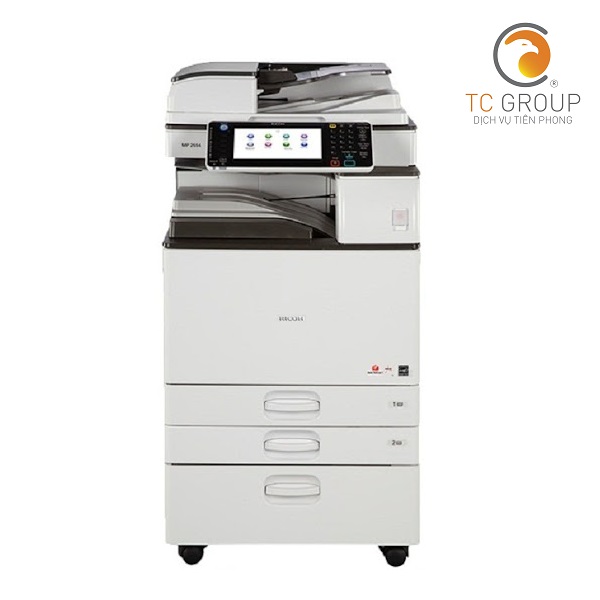 Máy photocopy ricoh mp 3554 front cho thuê